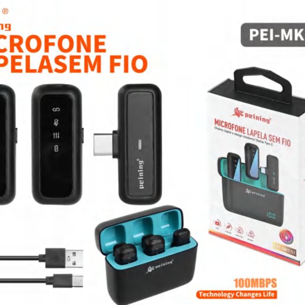 MICROFONE DE LAPELA TPC