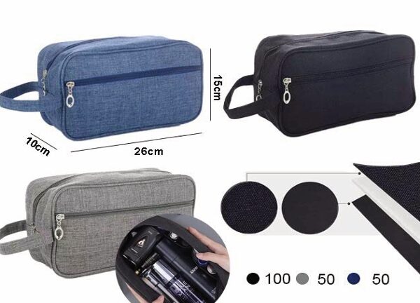 BOLSA NECESSÁRIO MASCULINA PARA VIAGEM