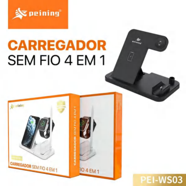 CARREGADOR INDUCAO 4 IN 1