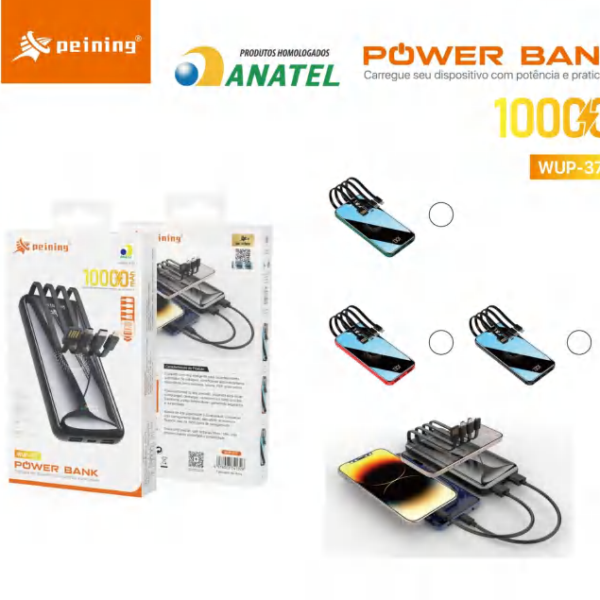 10000 POWER BANK+INDUCAO