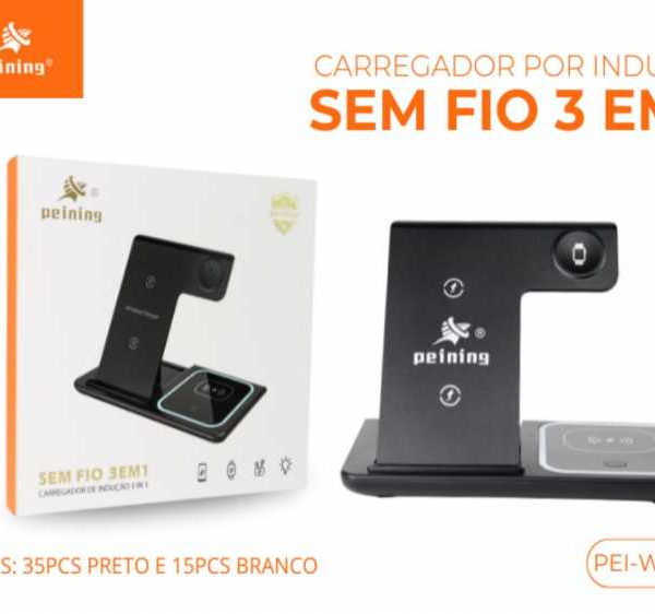 CARREGADOR INDUCAO 3 IN 1