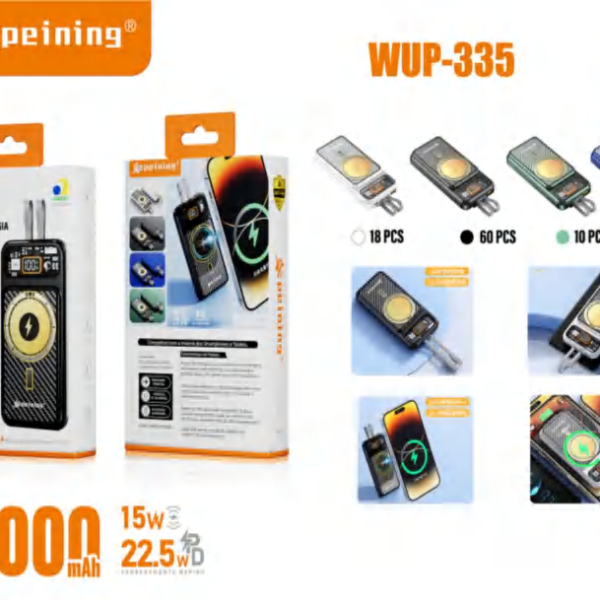 22.5W10000 POWER BANK INDUCAO