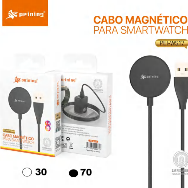 CARREGADOR PARA RELOGIO SAM USB