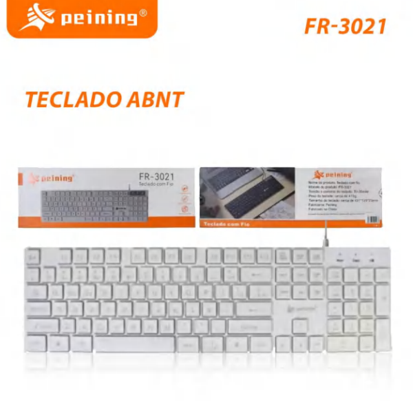 TECLADO COM FIO
