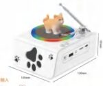 CAIXA DE SOM TOCA DISCO GATINHO