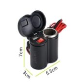 Carregador de motocicleta para acendedor de cigarros - Imagem 2