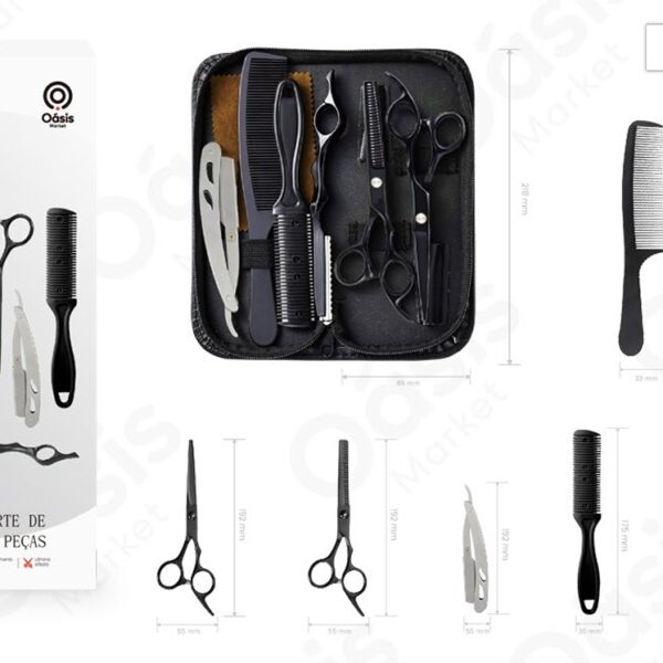 Kit de corte de cabelo