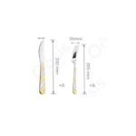 CONJUNTO DE TALHERES INOX - Imagem 2