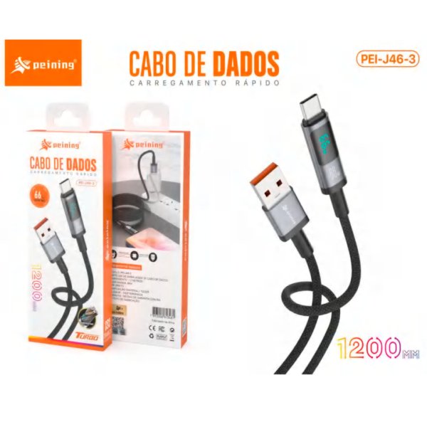1.2M CABO DE DADOS USB/TPC