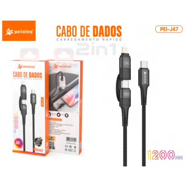1.2M CABO DE DADOS 2 IN 1