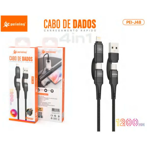 1.2M CABO DE DADOS 4 IN 1