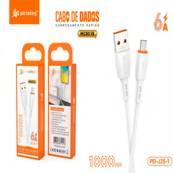 1M CABO DE DADOS V8
