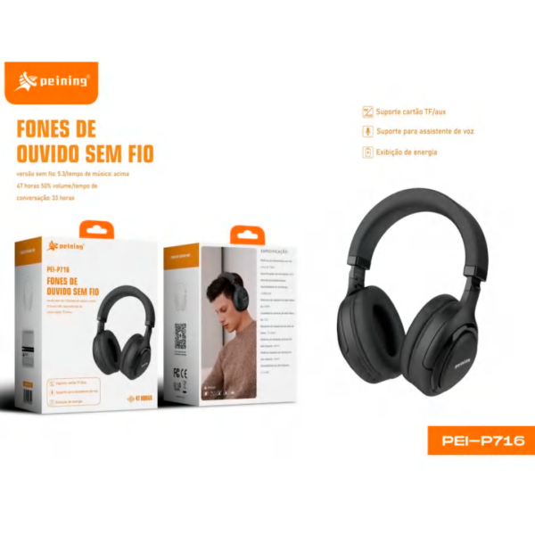 FONE DE OUVIDO SEM FIO PEINING