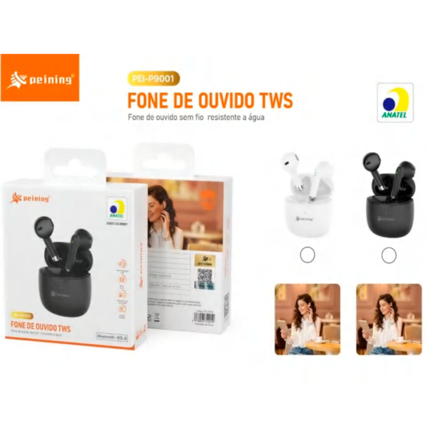 FONE DE OUVIDO TWS PEINING