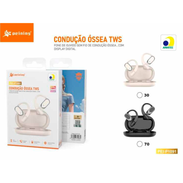 FONE DE OUVIDO SEM FIO PEINING