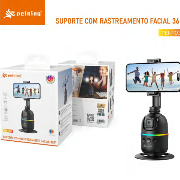 SUPORTE COM RASTREAMENTO FACIAL