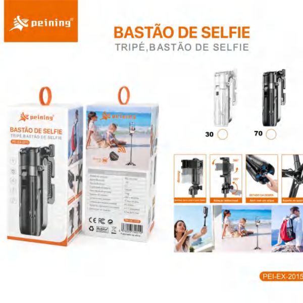 BASTAO DE SELFIE TRIPE
