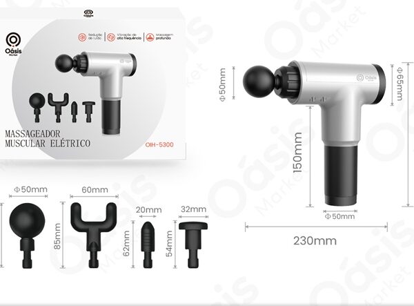 MASSAGEADOR MUSCULAR ELÉTRICO