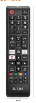 CONTROLE REMOTO TV SAMSUNG