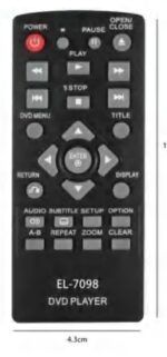 CONTROLE REMOTO TV LG DVD