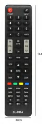 CONTROLE REMOTO TOSHIBA
