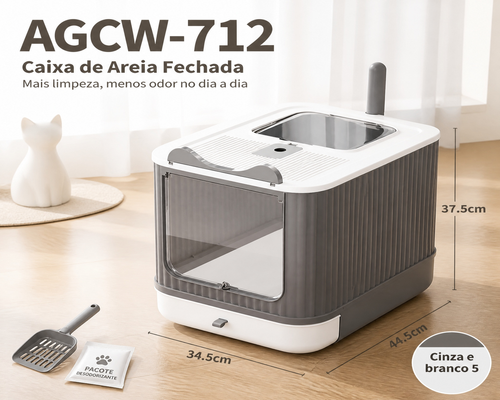 Caixa de Areia para Gatos