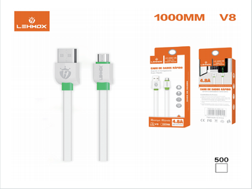 Cabo Carregador USB V8