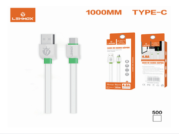 Cabo Carregador USB Tipo C