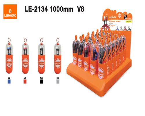 Cabo Carregador USB V8