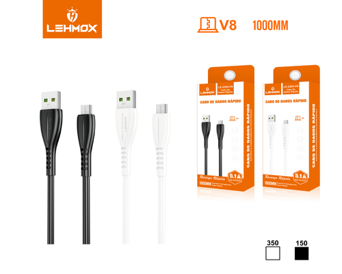 Cabo Carregador USB V8