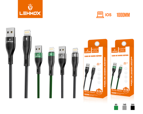 Cabo Carregador USB IOS