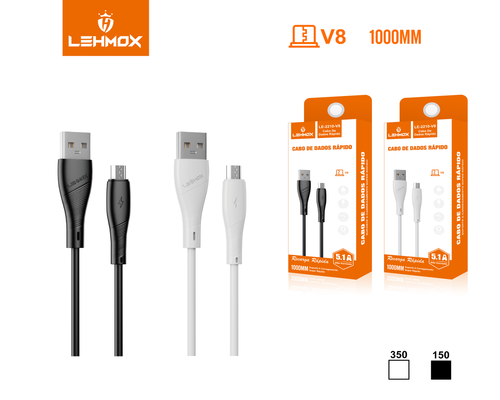 Cabo Carregador USB V8