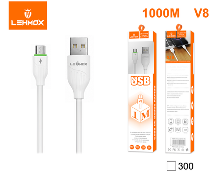 Cabo Carregador USB V8