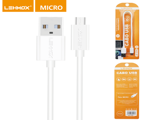 Cabo Carregador USB V8