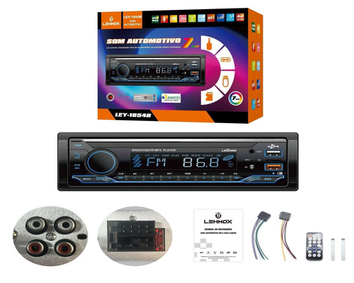LEY-1854B-1.jpg Som automotivo MP3 - Imagem 1