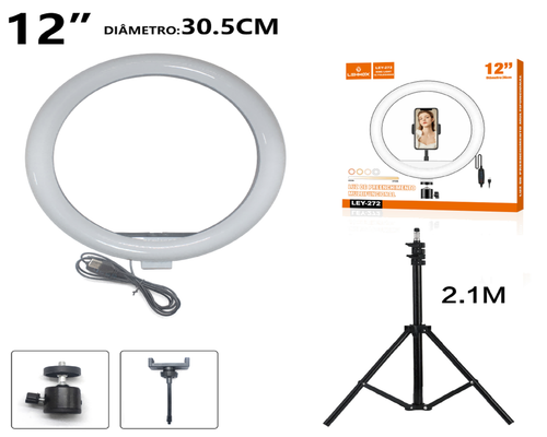 NY-03-1.png Ring Light 12" Polegadas - Imagem 1