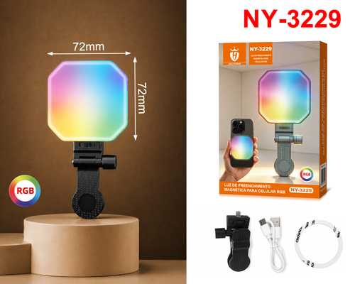 Ring Light RGB 72X72mm