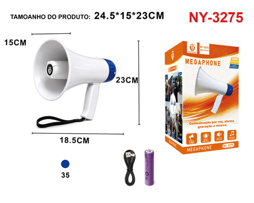 Megafone Recarregavel