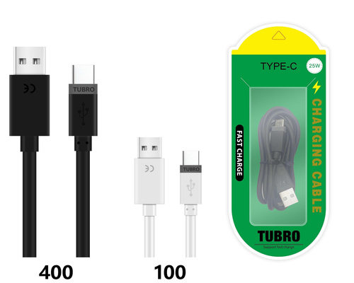 Cabo Carregador USB Tipo C