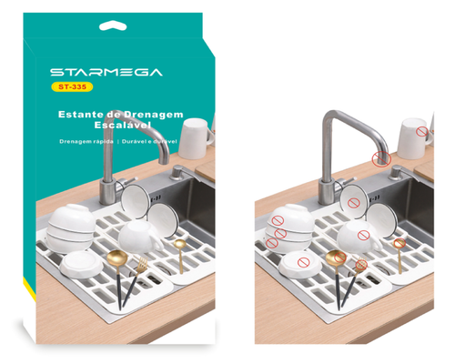 Organizador Plastico de Louça